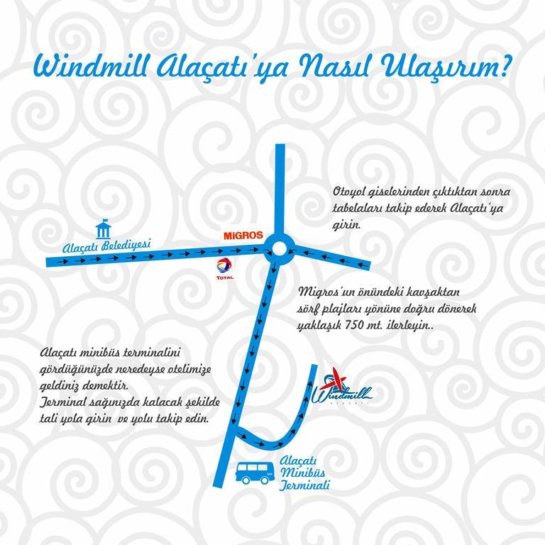 Windmill Alaçatı Exteriör bild
